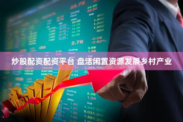 炒股配资配资平台 盘活闲置资源发展乡村产业